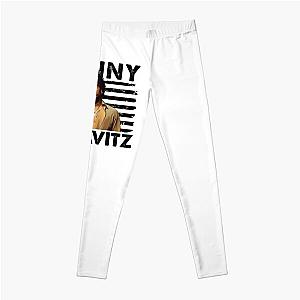 Retro American Flag Lenny Kravitz Music Gift Leggings
