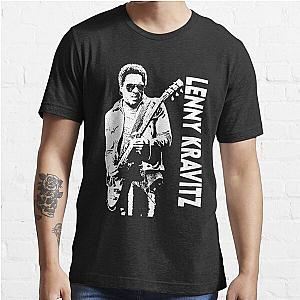 Lenny Kravitz Guitar Music Legend Essential   Essential T-Shirt
