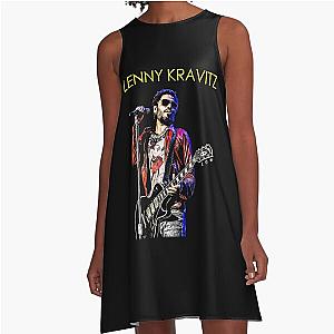 Lenny Kravitz FanArt Gift A-Line Dress