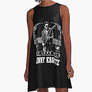 Vintage Lenny Kravitz Music Legends A-Line Dress