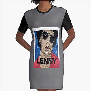 Lenny Kravitz Classic Graphic T-Shirt Dress