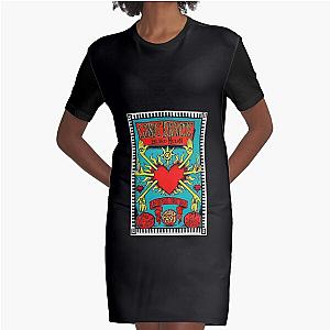 Lenny Kravitz Poster Graphic T-Shirt Dress