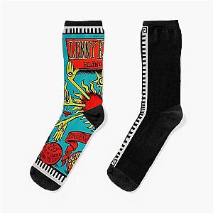 Lenny Kravitz Poster Socks