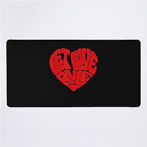 Lenny Kravitz – Red Heart Let Love Rule Desk Mat