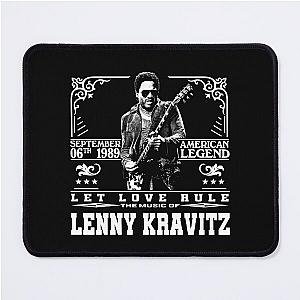 Vintage Lenny Kravitz Music Legends Mouse Pad
