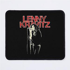 Lenny Kravitz – Red Logo Mic Pose Mouse Pad