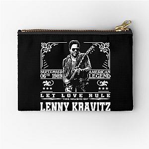 Vintage Lenny Kravitz Music Legends Zipper Pouch