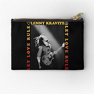 Lenny Kravitz Guitar Let Love Rule Zipper Pouch