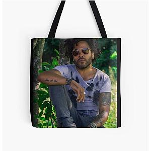 lenny kravitz art All Over Print Tote Bag