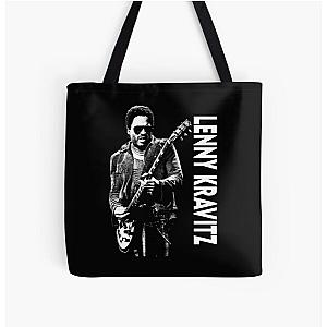 Lenny Kravitz Guitar Music Legend All Over Print Tote Bag