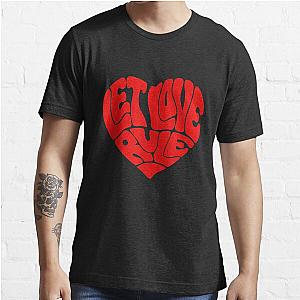 Lenny Kravitz – Red Heart Let Love Rule Essential T-Shirt