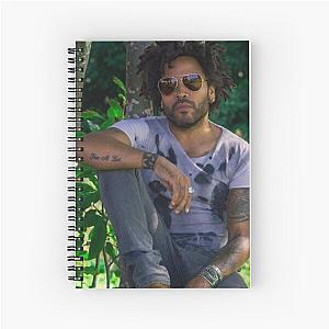 lenny kravitz art Spiral Notebook