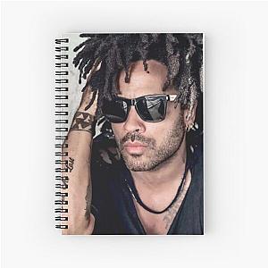 lenny kravitz art Spiral Notebook