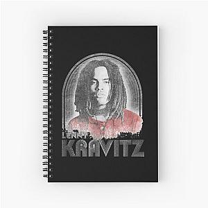 Lenny Kravitz – Retro Lines Logo Spiral Notebook