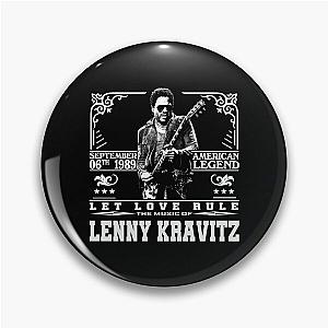 Vintage Lenny Kravitz Music Legends Pin