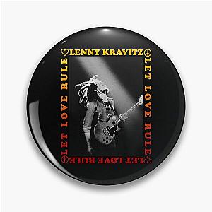 Lenny Kravitz Guitar Let Love Rule Pin