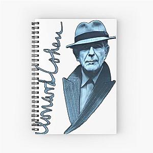 Leonard Cohen Spiral Notebook