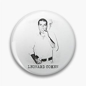 Leonard Cohen Retro Live Fan Tribute Pin