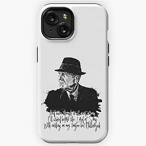 Leonard Cohen iPhone Tough Case