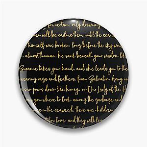 Suzanne - Leonard Cohen (lyrics) v.2 Pin