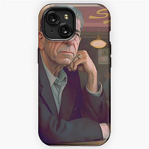 Leonard Cohen Eating Smoked Meat in Montreal iPhone Tough Case