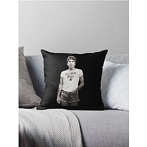 Leonard Cohen Casual Icon Throw Pillow