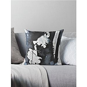 Leonard Cohen Throw Pillow