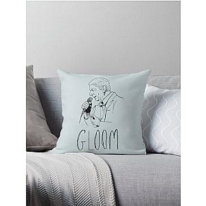 Leonard Cohen - Gloom   Throw Pillow