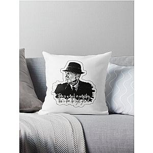 of Leonard Cohen Throw Pillow