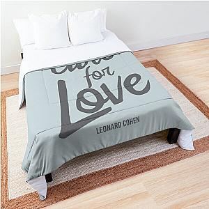 Ain't No Cure For Love Leonard Cohen    Comforter