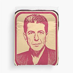 Leonard Cohen Duvet Cover