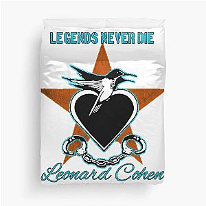 Leonard Cohen Duvet Cover