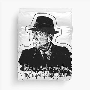 of Leonard Cohen Duvet Cover