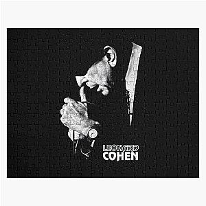 Leonard Cohen Singer Leonard Cohen  Leonard Cohen Tee Jigsaw Puzzle
