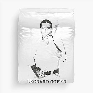 Leonard Cohen Retro Live Fan Tribute Limited Edition Duvet Cover