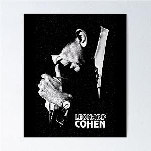 Leonard Cohen Singer Leonard Cohen  Leonard Cohen Tee   Poster