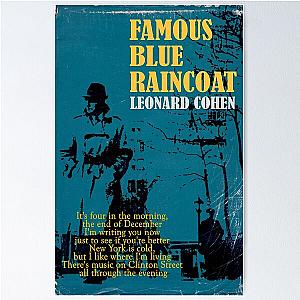 Leonard Cohen Famous Blue Raincoat Poster