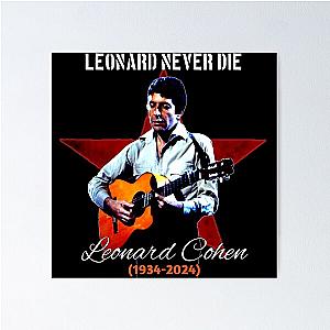 Leonard Cohen Poster