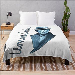 Leonard Cohen Throw Blanket