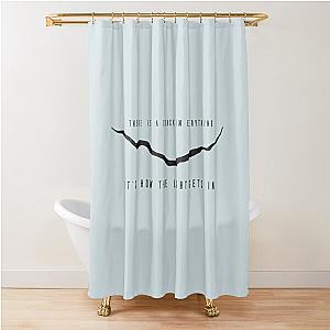 Dr. Who - Leonard Cohen Crack   Shower Curtain