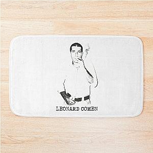 Leonard Cohen Retro Live Fan Tribute Limited Edition Bath Mat