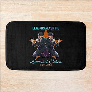 Leonard Cohen Bath Mat