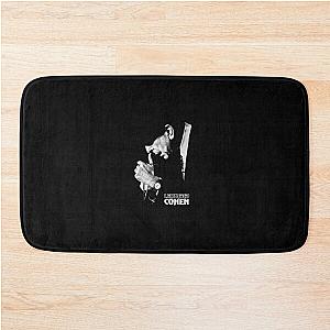 Leonard Cohen Singer Leonard Cohen  Leonard Cohen Tee Bath Mat