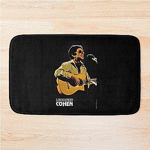 Leonard Cohen Guitar Leonard Cohen  Leonard Cohen Tee   Bath Mat