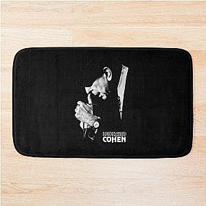 Leonard Cohen Singer Leonard Cohen  Leonard Cohen Tee   Bath Mat