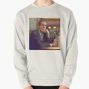 Leonard Cohen Eating Smoked Meat in Montreal Pullover Sweatshirt