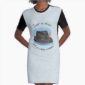 Hat For Leonard Cohen    Graphic T-Shirt Dress