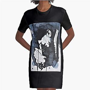 Leonard Cohen Graphic T-Shirt Dress