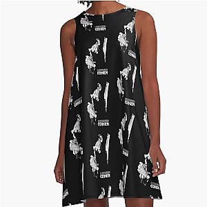 Leonard Cohen Singer Leonard Cohen  Leonard Cohen Tee A-Line Dress