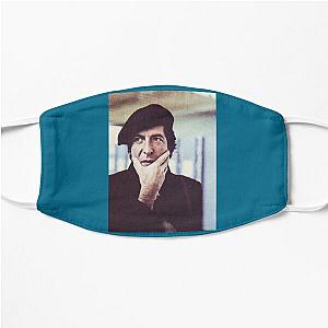 Leonard Cohen photo in beret Flat Mask